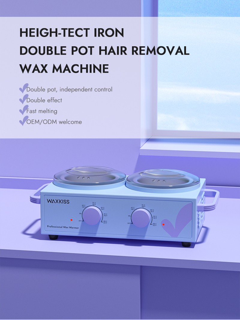 heigh-tect iron double pot hair remvoal wax machine