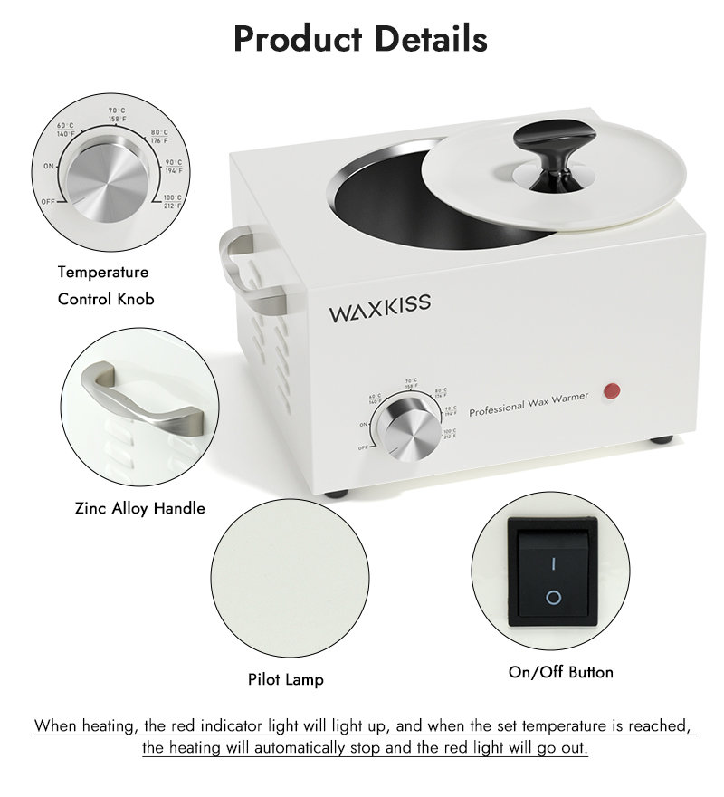 3000ml Volume Professional Wax Warmer-black