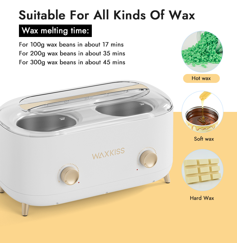 2000ml Double Pot Wax Machine