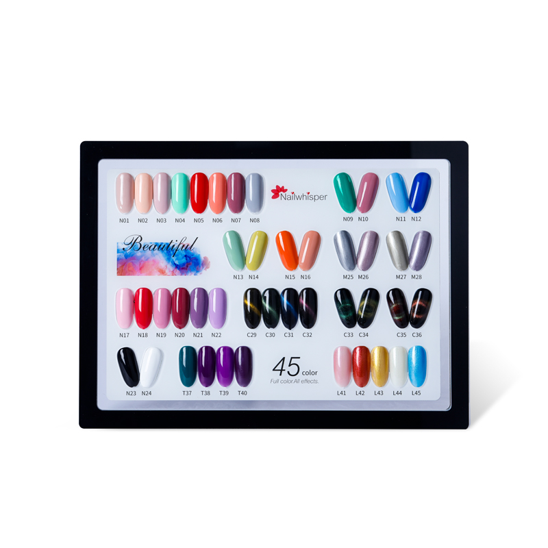3 step nail gel polish kit 45colors