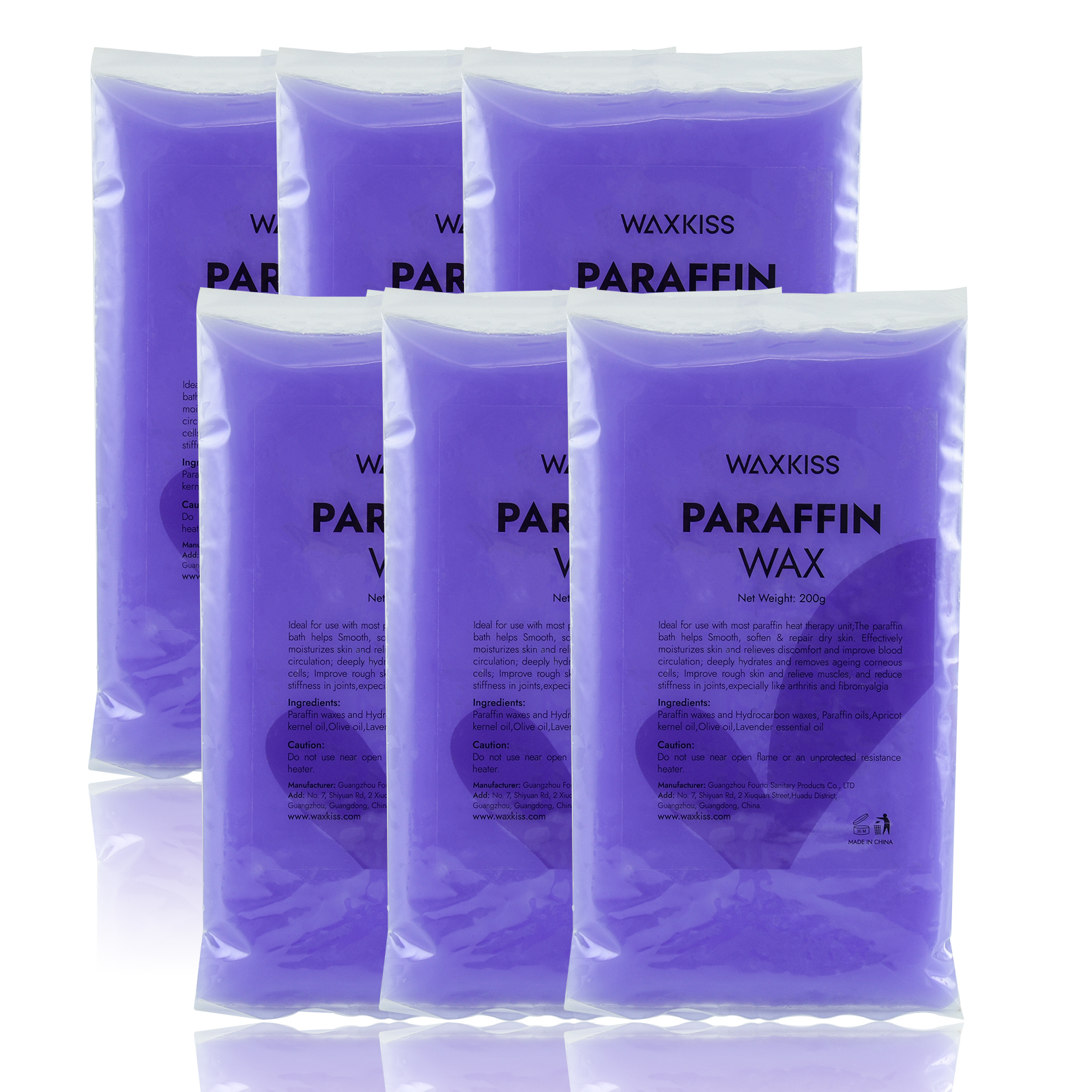Paraffin wax - Orange 200g
