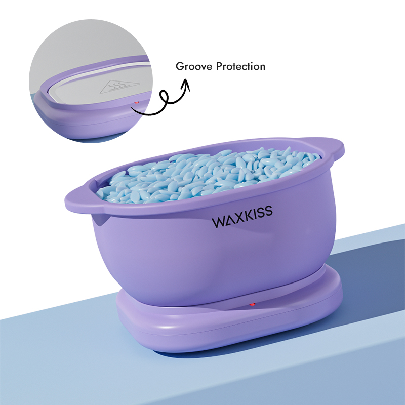 500cc Silicone Wax Pot Heater For Hair Removal-blue