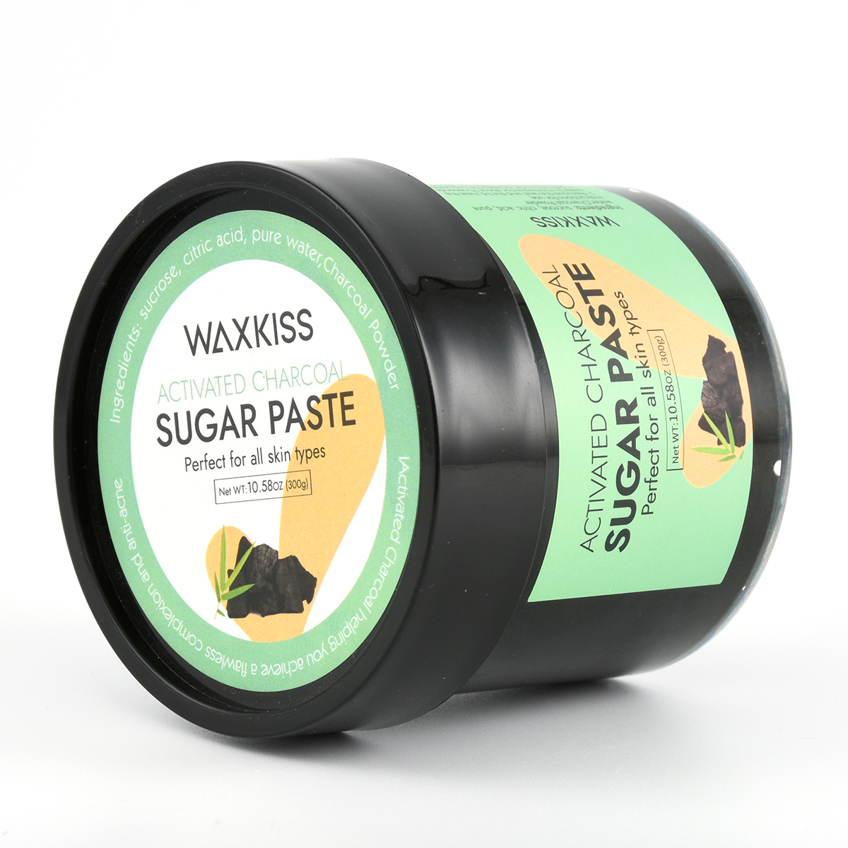 Activated Charcoal Sugar Wax Kit 300G Black Sugar Pate Strong Adsorption Wax