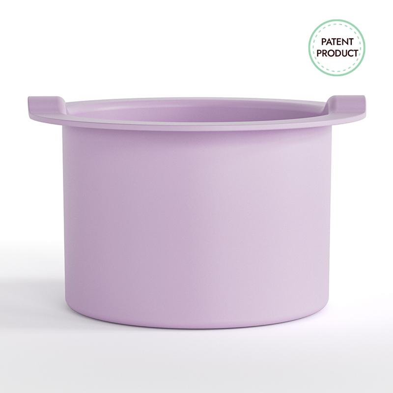 Silicone Wax Pot 450CC -Purple