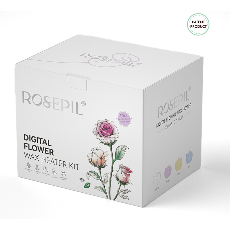 Digital Flower Wax Heart Kit- White