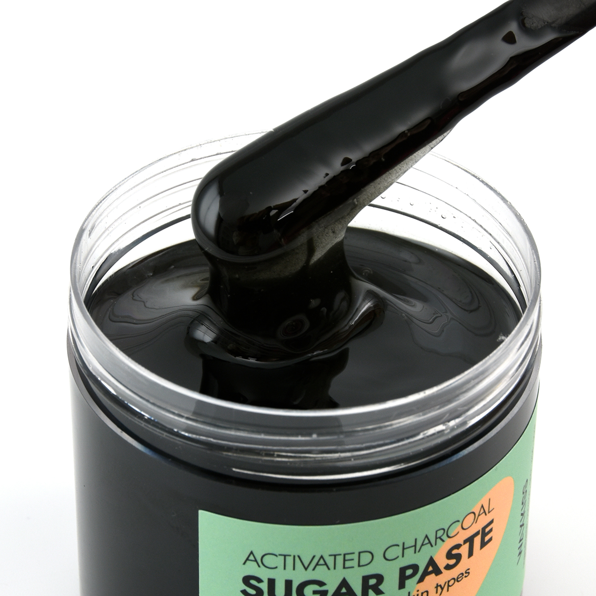 Activated Charcoal Sugar Wax 300G Black Sugar Pate Strong Adsorption Wax To Clean Skin