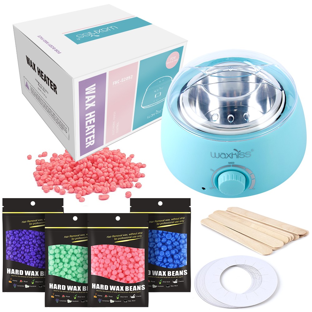 Free sample professional waxing kit ebay wax heater OEM wax melting machine kits