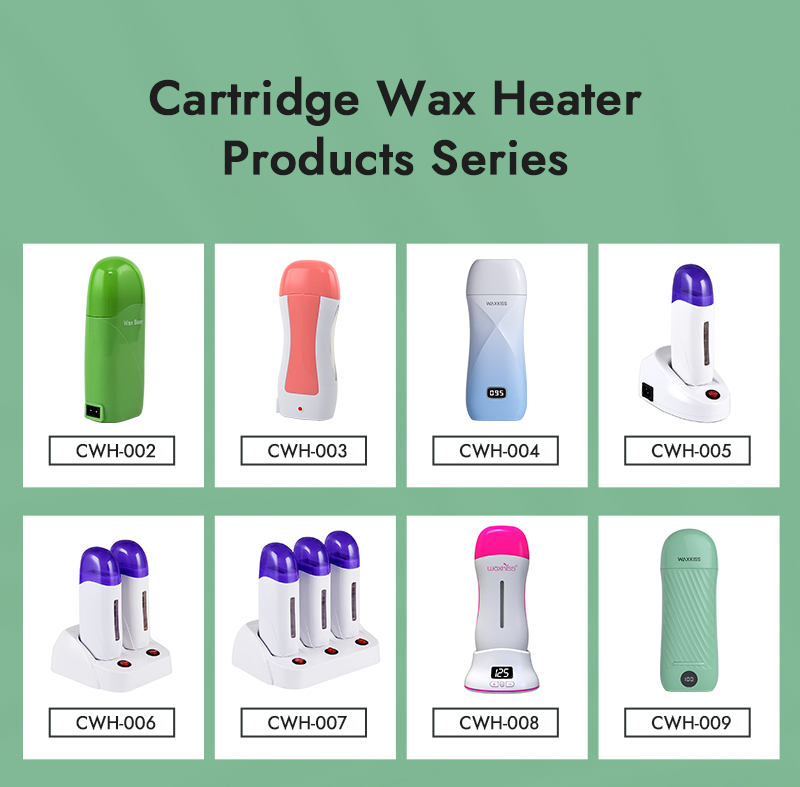 Portable Electronic Cartridge Wax Heater Depilatory Roll On Wax Machine