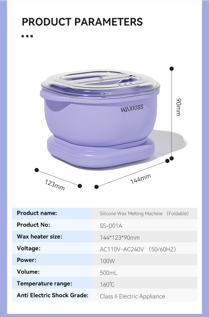 500cc Silicone Wax Pot Heater For Hair Removal