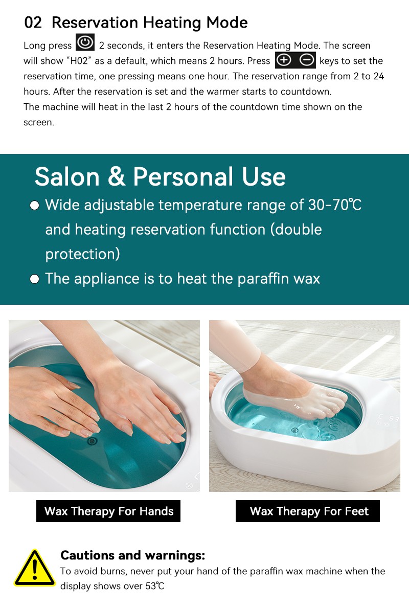 4000C Paraffin Wax Warmer For Hand And Feet