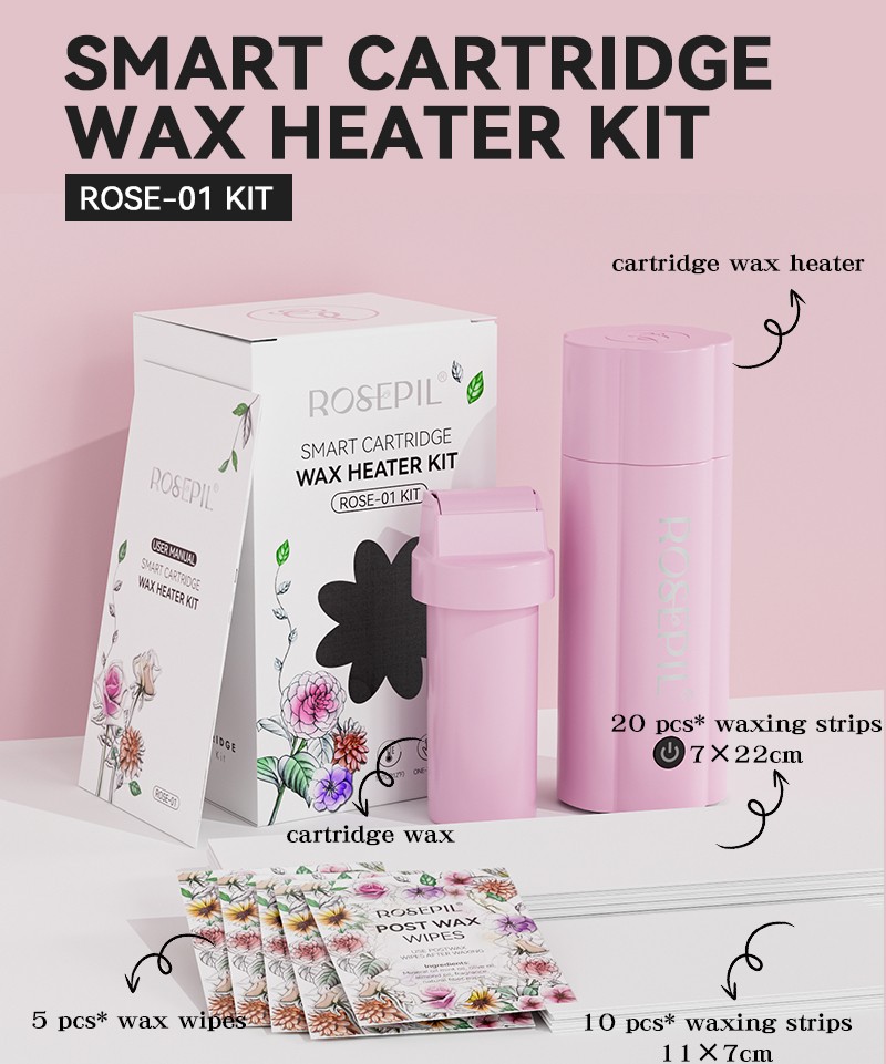 Smart Cartridge Wax Heater - Rose