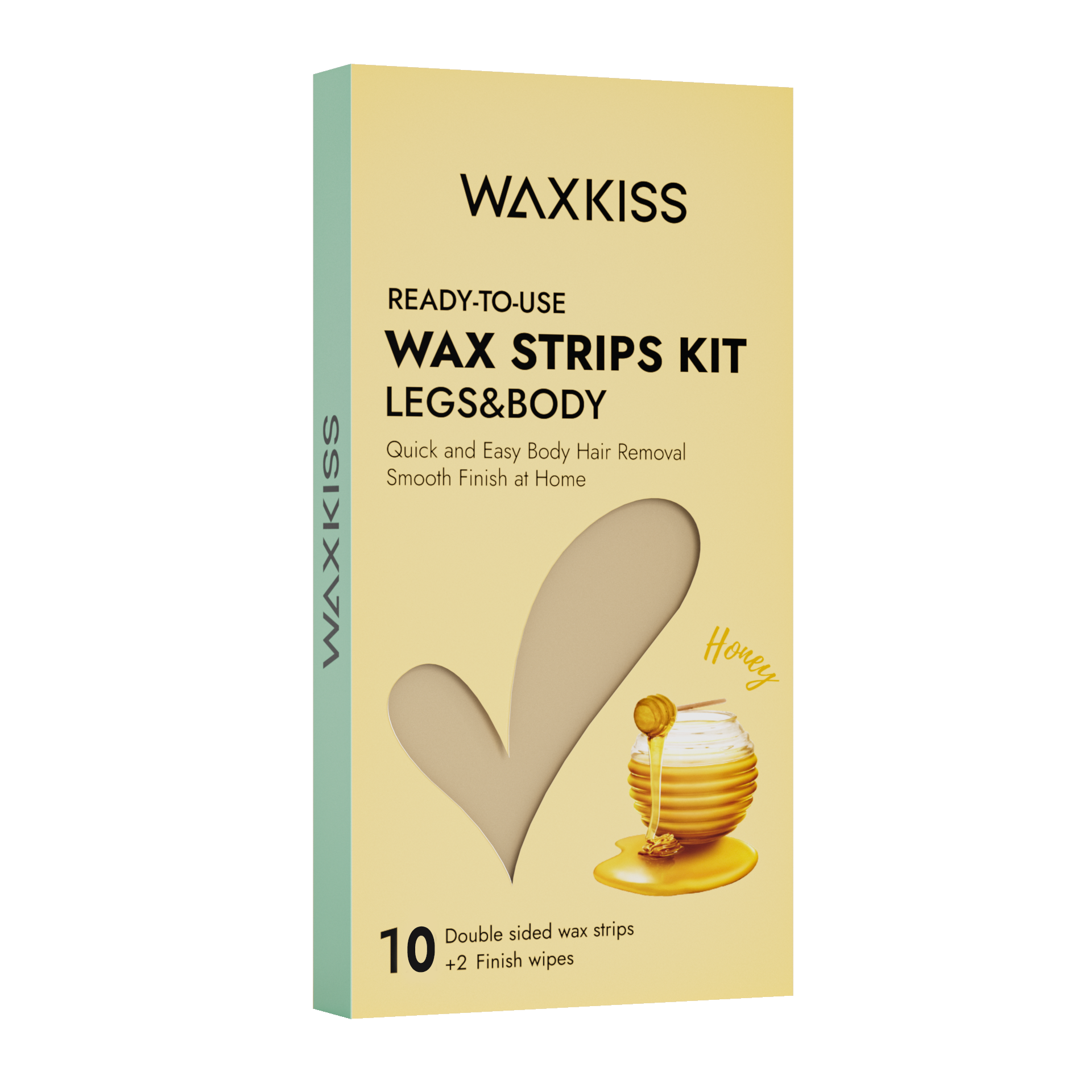 Ready to Use Cold Wax Strip-honey