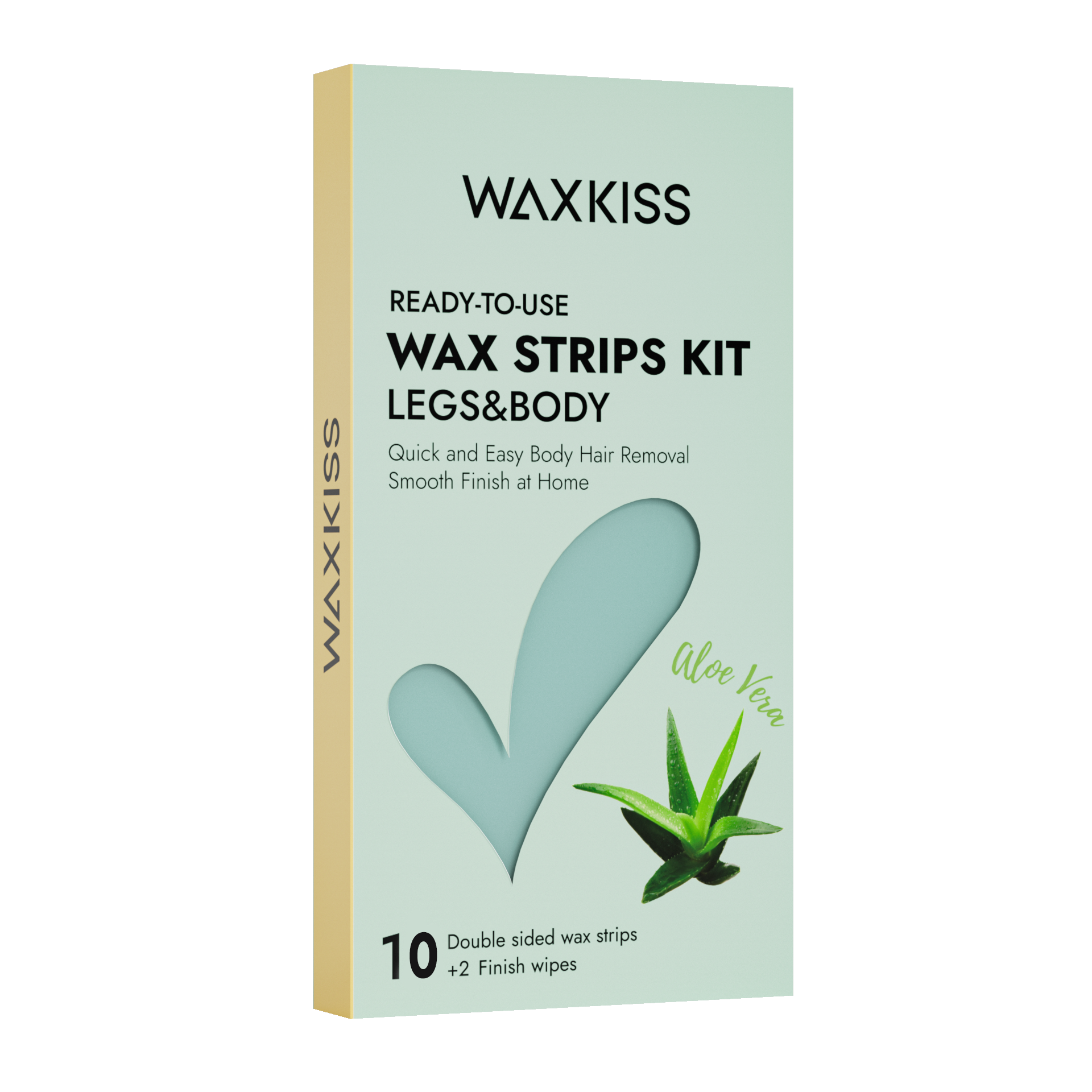 Ready to Use Cold Wax Strip-aloe veca