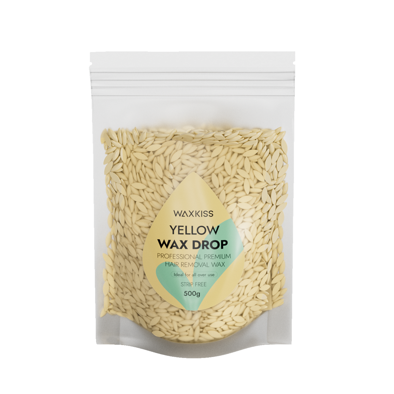 Waxkiss New Design 500g Wax Droplet-Lemon