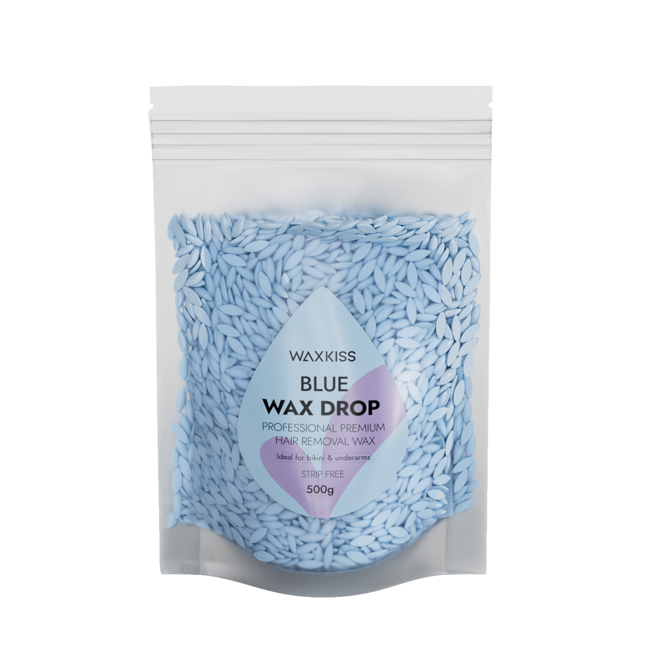 Waxkiss New Design 500g Wax Droplet-Azulene