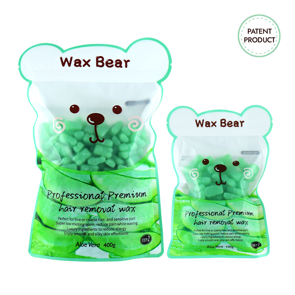 Wax Bear Beans Aloe Vera Hair Removal Hard