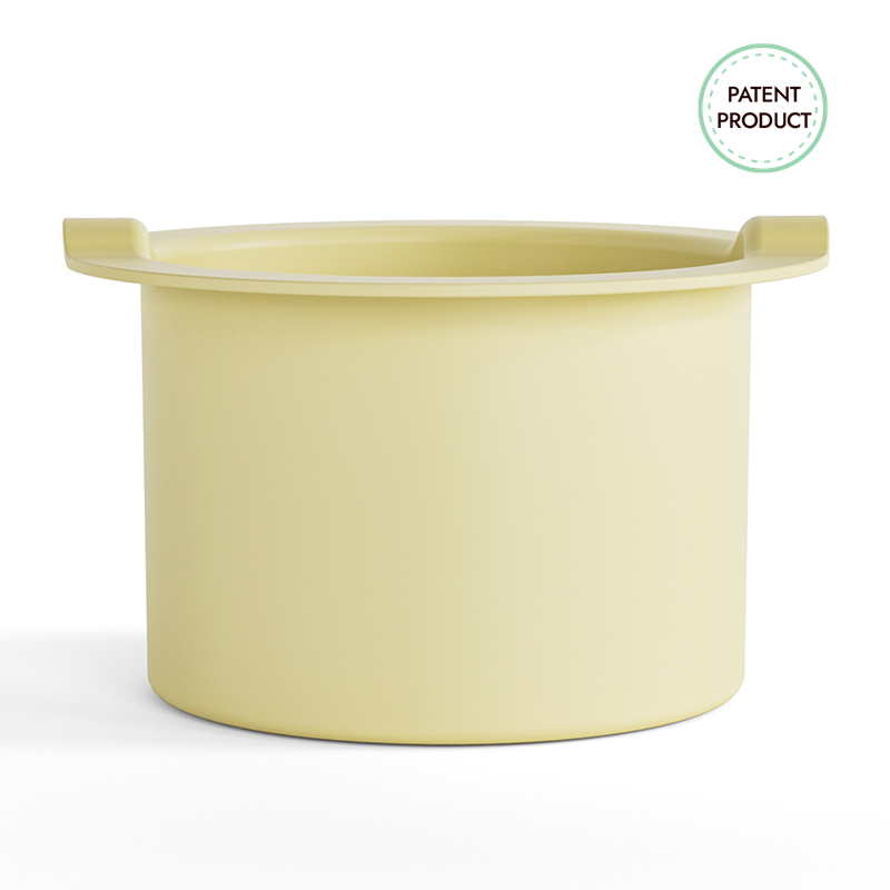Silicone Wax Pot 450CC - Yellow